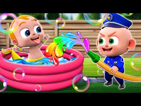 Police Rescue Baby Mermaid 🧜‍♀️👮 Police Cartoon | Mermaid Song & Nursery Rhymes | PIB World