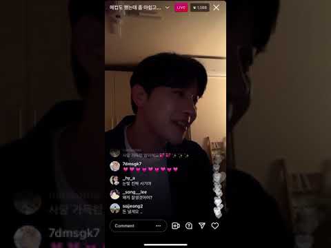 10/19/21 멜로망스 김민석 인스타라이브 - 좋은 날 (미스터선샤인 ost)