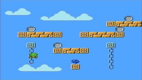 Untitled Platform Maze Game - NES Homebrew - Early Gameplay - NES Programming NESASM3 6502 Assembly