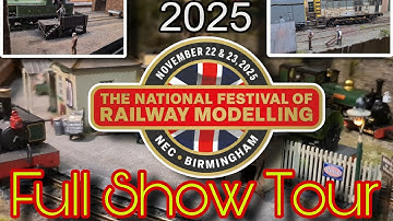 Inside the National Festival of Model Railways 2025 | Birmingham NEC Exhibition Tour 🚂 #nfmr #hornby