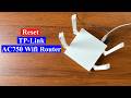 How to reset TP Link AC750 Dual Band Wifi Router