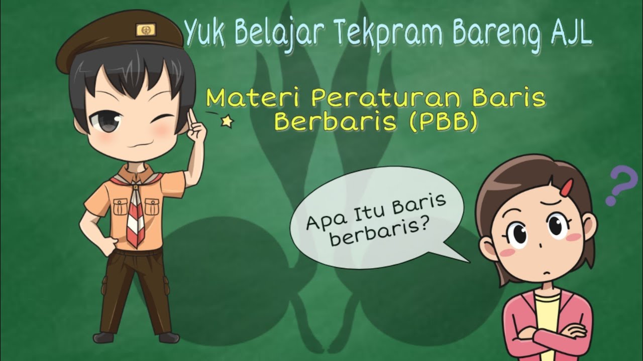  Animasi  Gambar  Baris Berbaris 