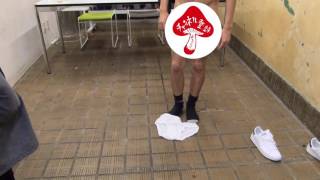 【エロ注意】手をつかわずパンツを履いてみたリベンジ