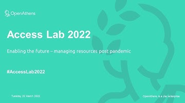 Open Access sessions - Access Lab 2022