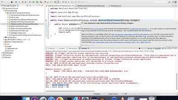 Hazelcast Tutorial : AbstractEntryProcessor