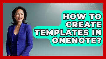 How To Create Templates In OneNote? - Ultimate Study Hacks