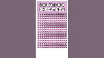 Find the Odd One Out — Only 1% Can Spot It!