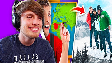 First Time Watching SIDEMEN THROW A DART AND GO WHERE IT LANDS (EUROPE EDITION)