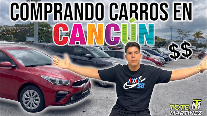 Me fui a CANCUN a comprar Carros | Tote Martínez