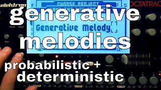 Octatrack: Generative Melodies w/out MIDI