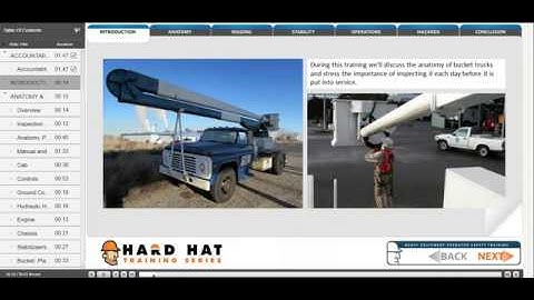 Vehicle Mounted Aerial Lift (Bucket Truck) - Operator Safety (CAN)