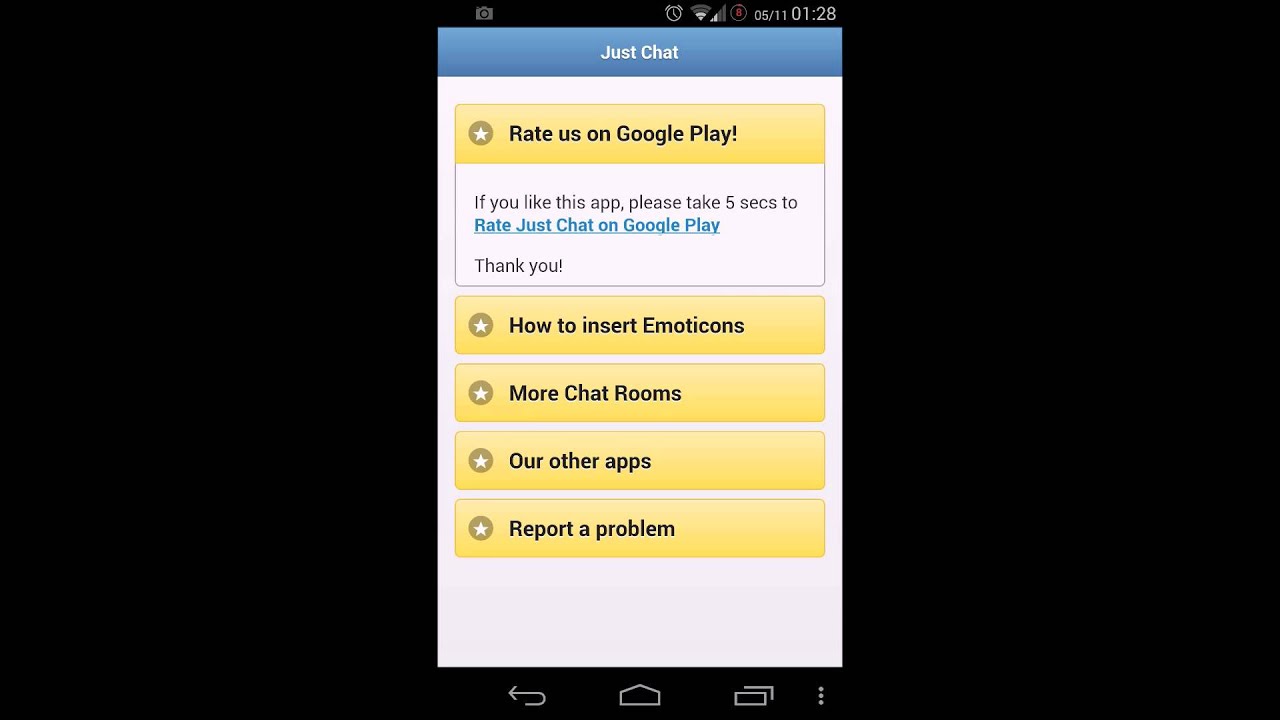 Just Chat Best Android Chat App YouTube