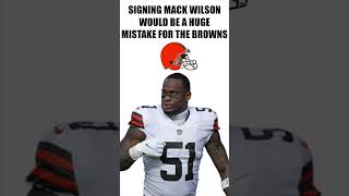 Signing Mack Wilson would be a terrible decision for the Browns #clevelandbrowns #deshaunwatson #nfl