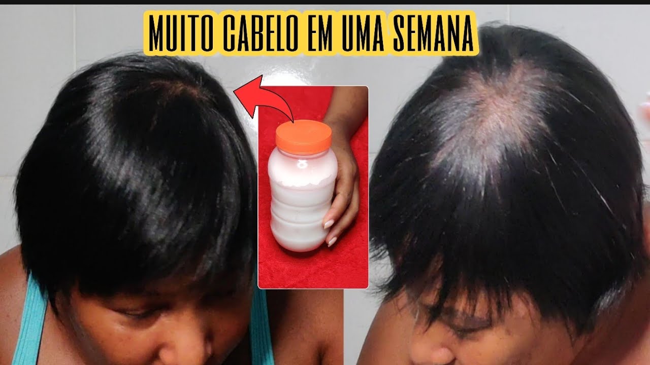 faça crescer cabelos grossos e volumosos e poucos dias