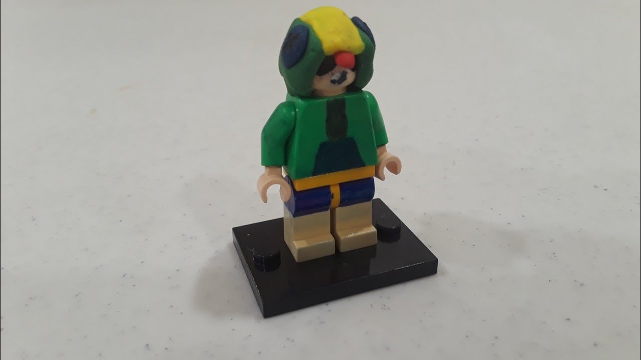 Lego Brawl Stars Leon Youtube - lego figurine brawl stars leon