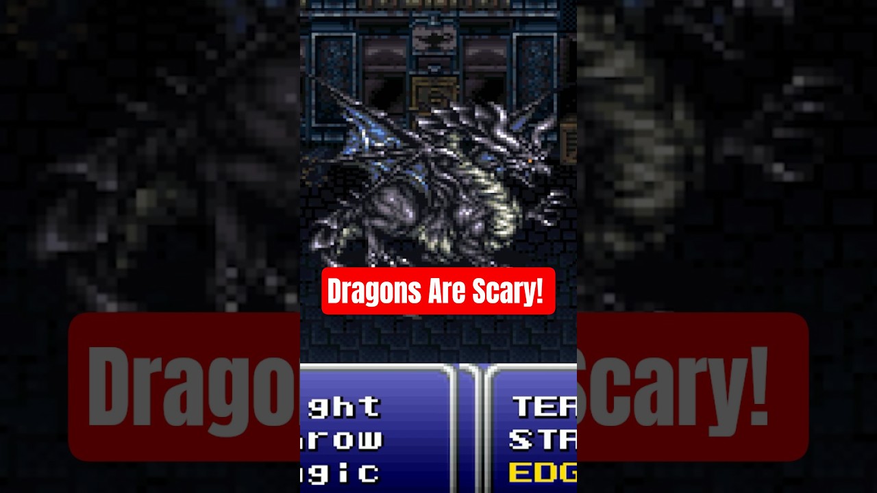 Dragons Are Scary! #finalfantasy #gaming #vtuberen #shorts
