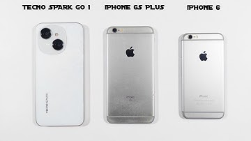 Tecno Spark Go 1 Vs Iphone 6 Vs Iphone 6S Plus | Speed Test & Comparison