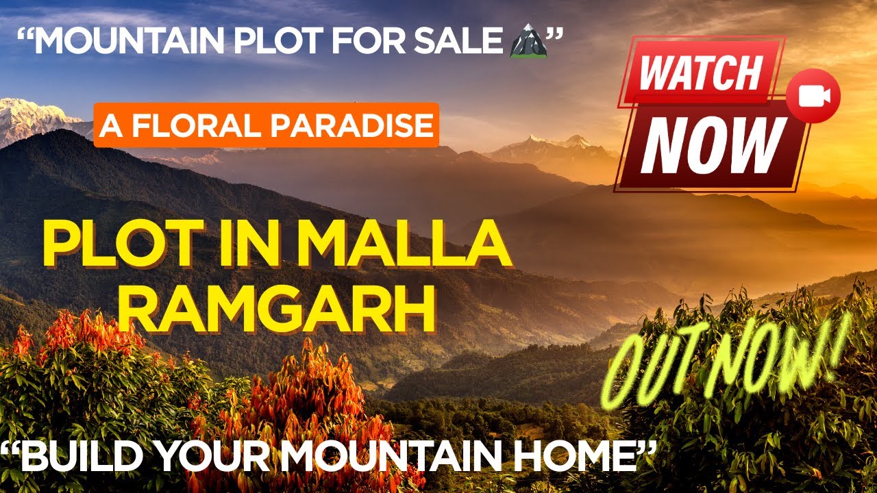 Dream Plot in Malla Ramgarh | Mountain View Property | Uttarakhand Land for Sale 🏔️