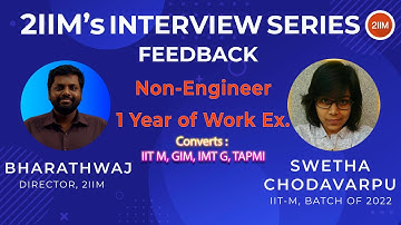 Interview Series | Mock Interview - 2 Feedback | CAT - WAT | GD | PI prep | Panel IIT M Alumnus