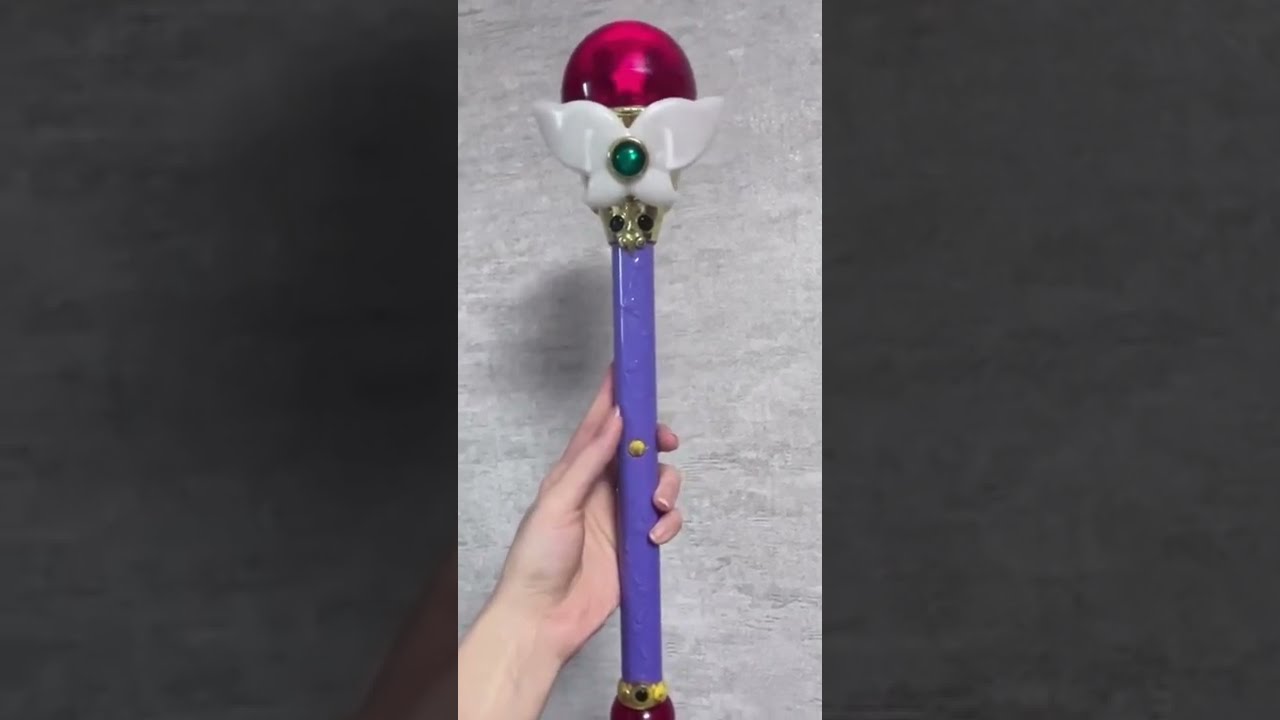 Sega corrector yui wand toy - YouTube