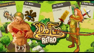 DOFUS RETRO PVP - DIFFÉRENTS MODES POUR LE MATCHUP CRA/SACRI 