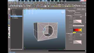howto cutting a hole using boolean and topology