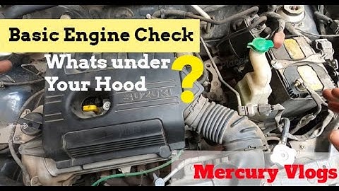 Basic Car Engine Check and What
