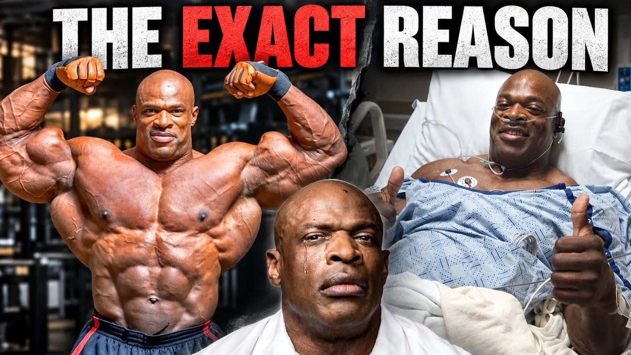 Ronnie Coleman — 8-time Mr. Olympia and one of the greatest