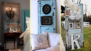 💚DIY Repurposed Furniture Ideas – Old Door Recycling/Home decor ideas 2017💚