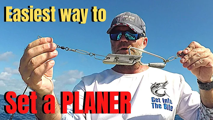 Easiest way to set a PLANER for deep sea trolling