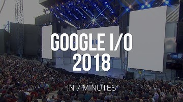 Google I/O 2018 in 7 Minutes!