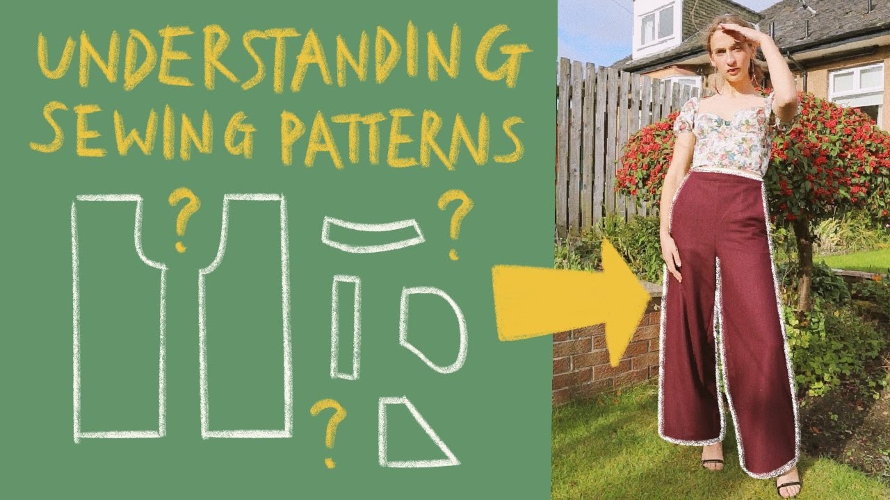 How to understand sewing patterns (for beginners!) 