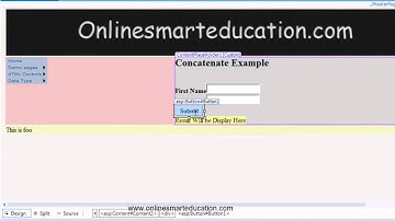 C# Tutorials in Tamil part - 19 Concatenate