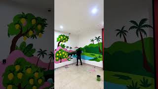 Amazing Wall Art Timelapse | Coca-cola | Artists with Disabilities | Wall Mural