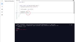 AP CSA 6.1 - Array creation, length, access