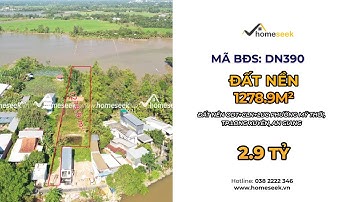 Đất nền ODT+CLN+LUC phường Mỹ Thới, TP.Long Xuyên, An Giang 1278.9m2 - DN390