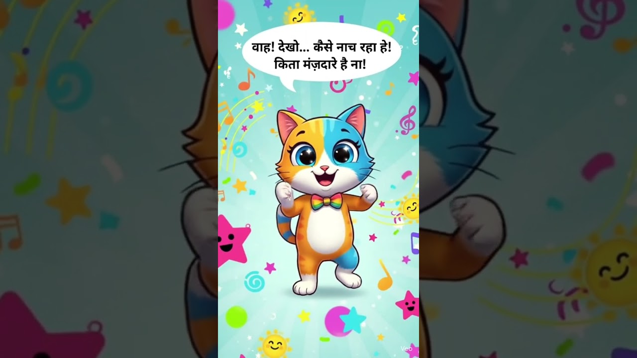 Funny Dancing Cartoon For Kids | Cute Animal Fun Video | Kids Short