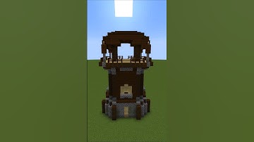 Minecraft pillager outpost timelapse