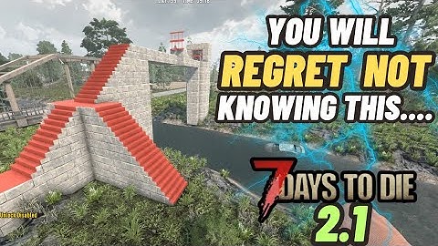 This horde base does not allow any zombies raging! 7 days to die 2.1