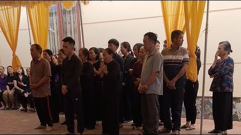 lễ tang cụ tạ thị ba hiệu diệu hoa 90t tại bắc ninh