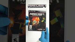 Minecraft PlayStation 3 (Spanish) Edition Unboxing #shorts #minecraft #yt #gaming