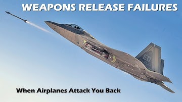 Military Aircraft Weapons Release / Stores Fails. When Missles Strike Back!
