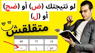 النتيجه ظهرت وتقديرك ض أو ضج أو ل؟؟ | خلي بالك جدااا