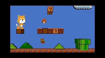 How to make a Super Mario Bros Platform Game in ScratchJr (kids coding tutorial on iPad)