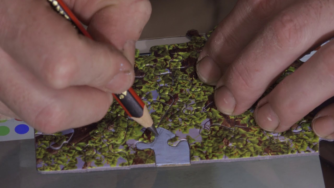 Remaking a missing puzzle piece - YouTube