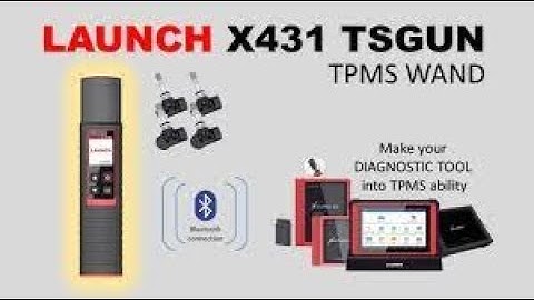 Launch X431 TSGUN  Reprogram Porsche Cayenne 2010 TPMS Sensors