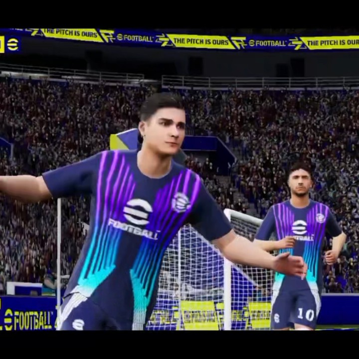 Powerful stunning shot from Alverez π₯π₯π₯ #pes #efootball #konami
