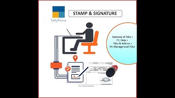 How to Add Auto Stamp Signature on Invoice in TallyPrime | CBD IT Solutions Pvt. Ltd