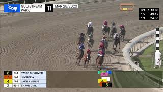 Vidéo de la course PMU THE FASIG-TIPTON GULFSTREAM PARK OAKS (GRADE II)