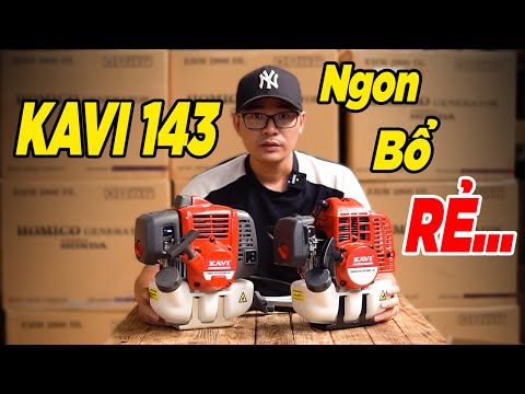 Máy Cắt Cỏ Kavi 143 Ngon Nhất Và Rẻ Nhất Phân Khúc Máy Piston 40MM